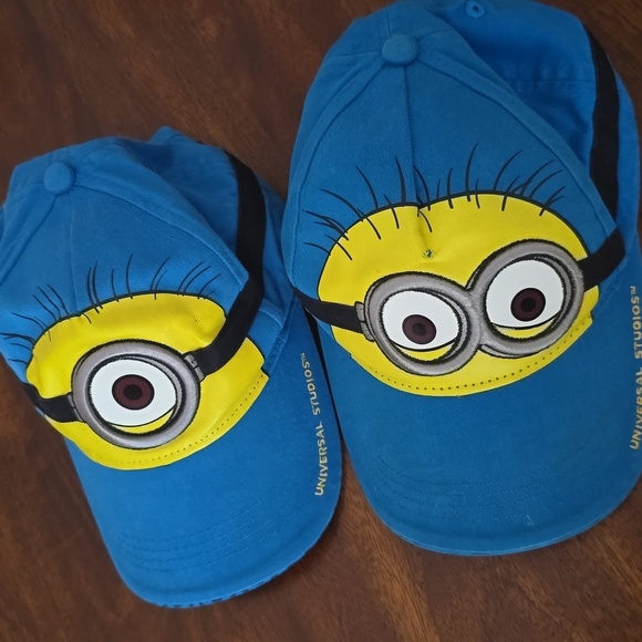 Universal Studios Despicable Me Embroidered Minion Baseball Caps - Picture 2 of 6